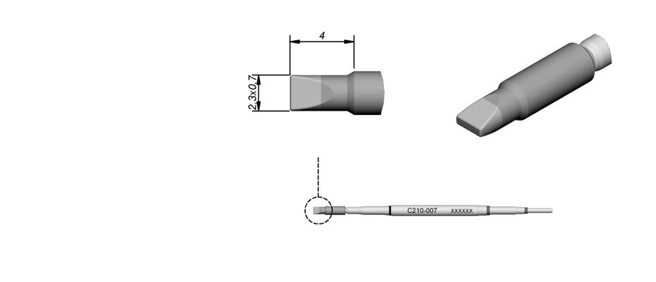 C210007 - Cartridge for T210 handpiece